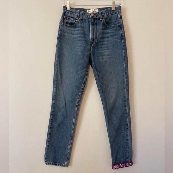 Reformation Julia High Cigaret Jeans 26 - Picture 1 of 9